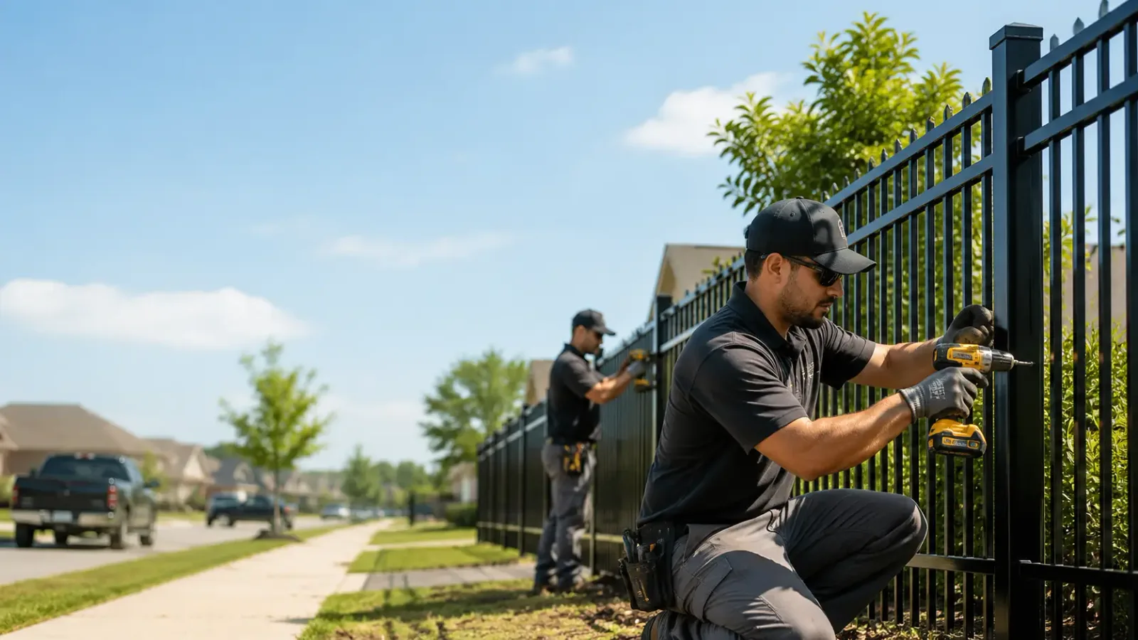 Metal Fence Installation in Joaquin, TX